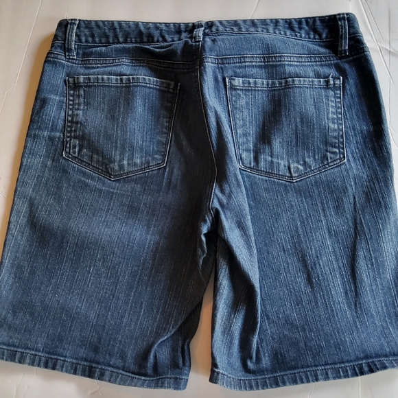 Shorts denim Sz 6 waist 17" 'Original' Loft Ann Taylor - Picture 4 of 12